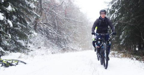 Biken im Herbst und Winter