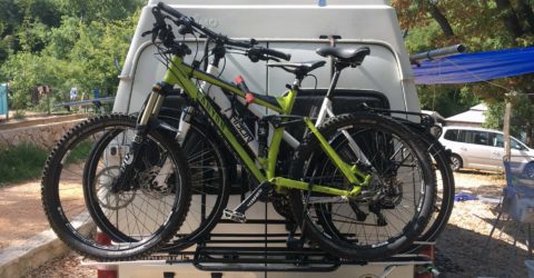 Camping-Urlaub mit dem MTB