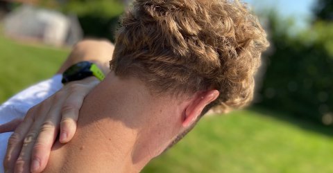 Verspannte Schultern