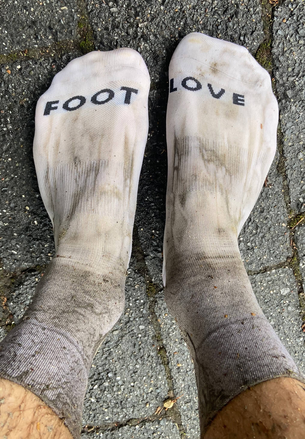 Dreckige Socken beim Münsterland Giro 2021