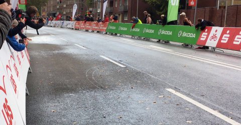 Zielgerade beim Münsterland Giro