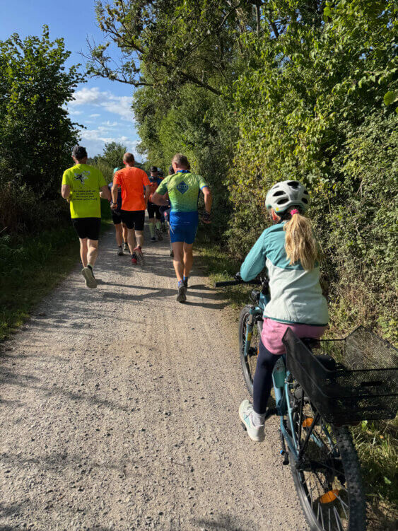 Fahrradbegleitung beim Münsterland Sternlauf 2026